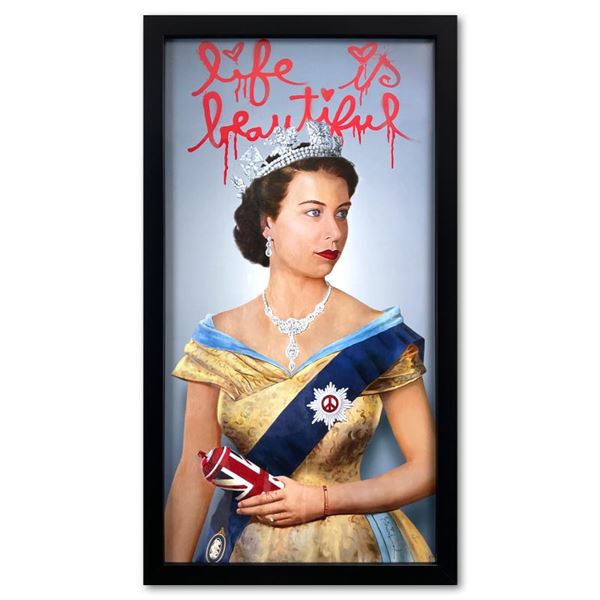 Life is Beautiful by Mr Brainwash,