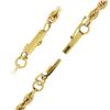 Image 6 : Unisex 14K Yellow Gold 30" Long 3.2mm Polished Solid Rope Chain Necklace 25.47g