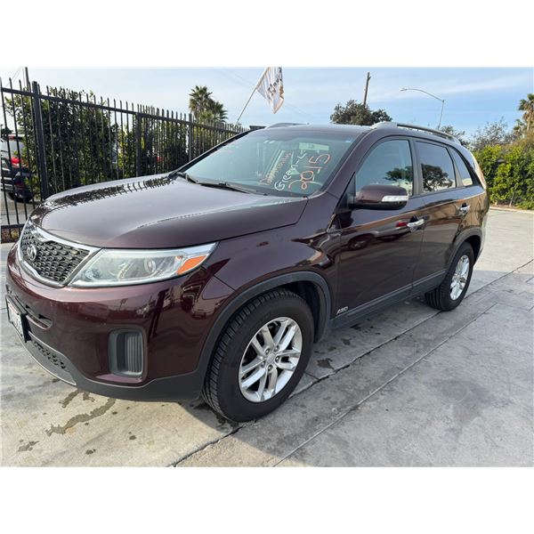 KIA SORENTO 2015 T-2 DAYS