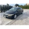 Image 1 : HOND CIVIC 2010 SALVAGED TITLE