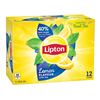 Image 1 : NEW 12 X 340ML LIPTON LEMON ICED TEA
