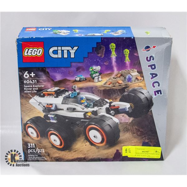 NEW LEGO CITY SPACE EXPLORER ROVER AND ALIEN LIFE
