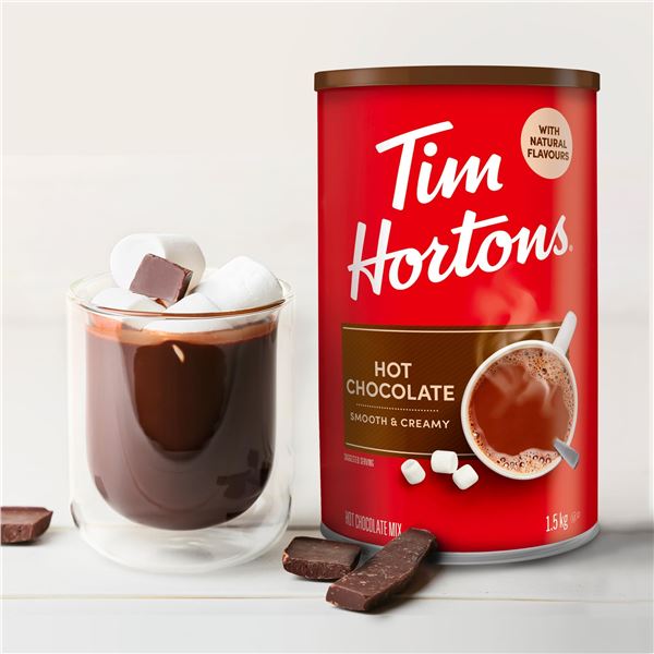 1.5KG TIM HORTONS HOT CHOCOLATE MIX - SMOOTH &
