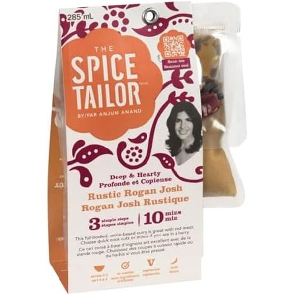 NEW 3 X 285ML THE SPICE TAILOR DEEP & HEARTY
