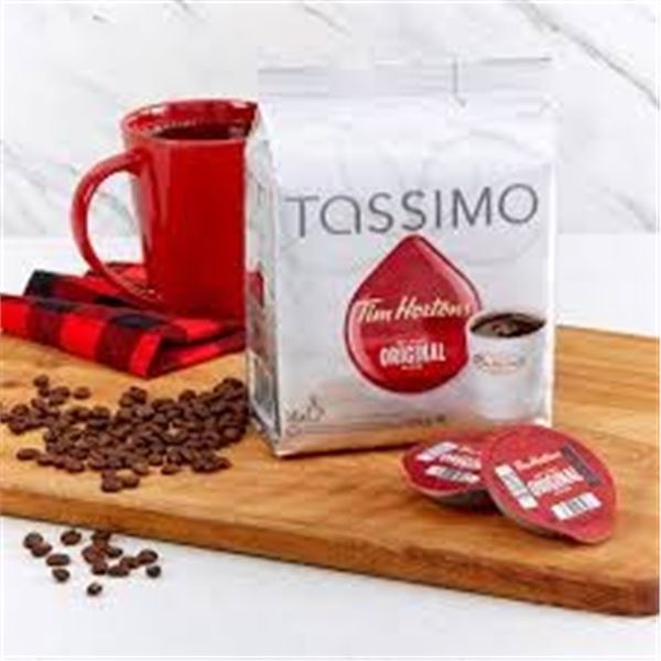 NEW 123G TASSIMO TIM HORTONS ORIGINAL BLEND