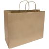 Image 1 : NEW CASE OF 250 PBD KRAFT PAPER BAG WITH HANDLES