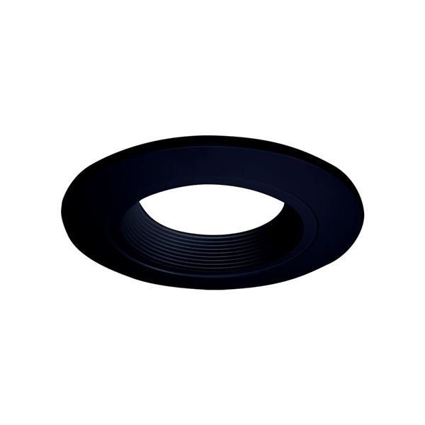 NEW 6 HALO 4 INCH ROUND TRIM MATTE BLACK