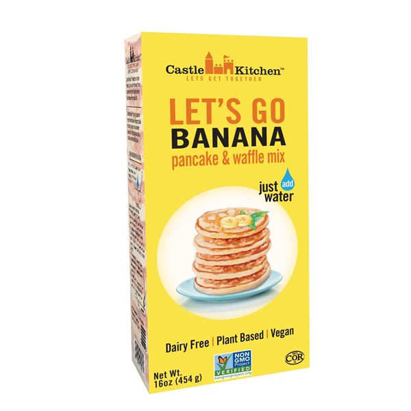 NEW 454G LETS GO BANANA PANCAKE & WAFFLE MIX