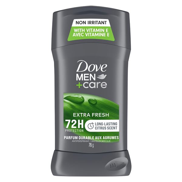 NEW 4 X 76G DOVE MEN + CARE ANTIPERSPIRANT
