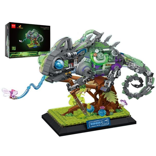 NEW TOPTOY MECHANICAL CHAMELEON