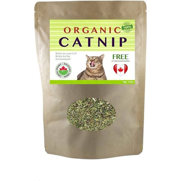 NEW CATNIP ORGANIC PREMIUM MEDIUM SIZE BAG
