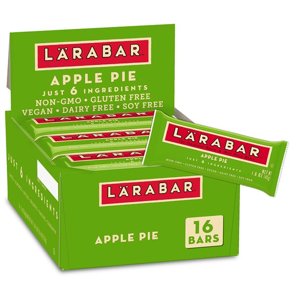 NEW 16 X 45G LARABAR APPLE BARS