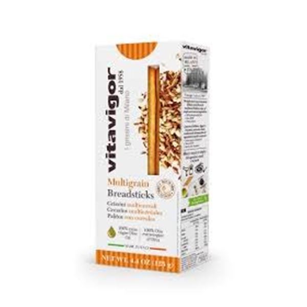NEW 2 X 125G VITAVIGOR MULTIGRAIN BREADSTICKS