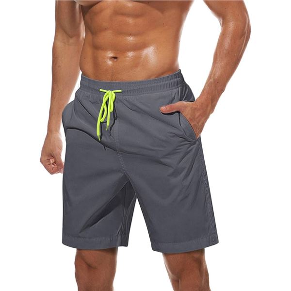 NEW 2XL TACVASEN MENS CLASSIC CASUAL SWIM SHORTS