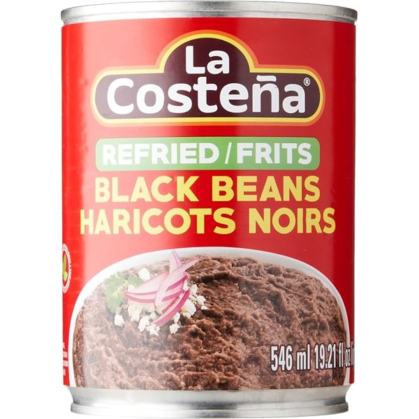 NEW 3 X 546ML LA COSTENA BLACK BEANS