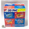 Image 1 : 20 PACK OF NABISCO SNACKS - ASSORTED