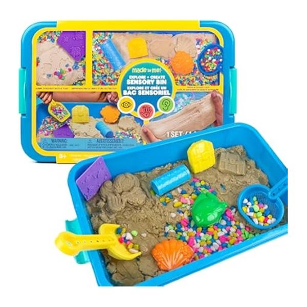 NEW MADE BY ME EXPLORE + CREATE SENSORY BIN