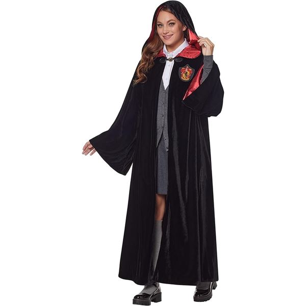 NEW HARRY POTTER WOMENS GRYFFINDOR ROBE COSTUME