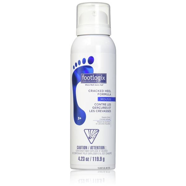 NEW FOOTLOGIX CRACKED HEEL FORMULA MOUSSE 125ML