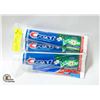 Image 1 : 5 TUBES OF VARIOUS CREST TOOTHPASTES