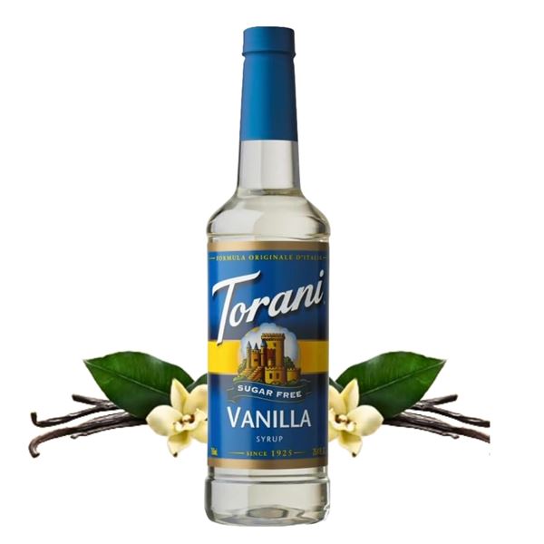 NEW 750ML TORANI SUGAR FREE VANILLA SYRUP