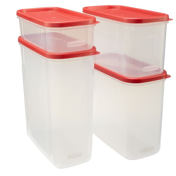 NEW RUBBERMAID MODULAR PANTRY STORAGE 4PCS