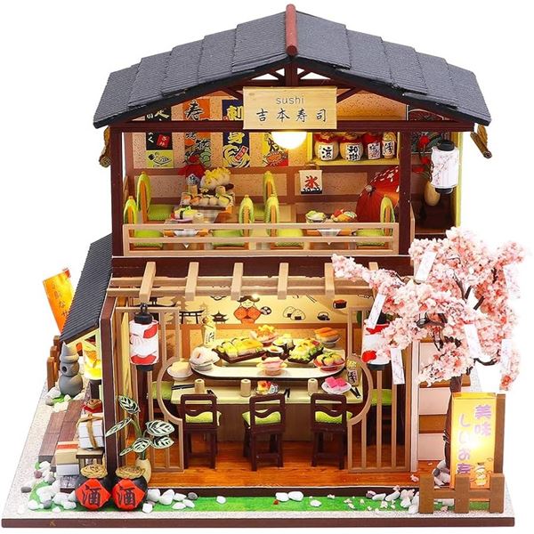 NEW HANDMADE MINIATURE HOUSE M2111