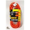 Image 1 : NEW POWER EXTENSION CORD O/D 16/3 25' ORANGE