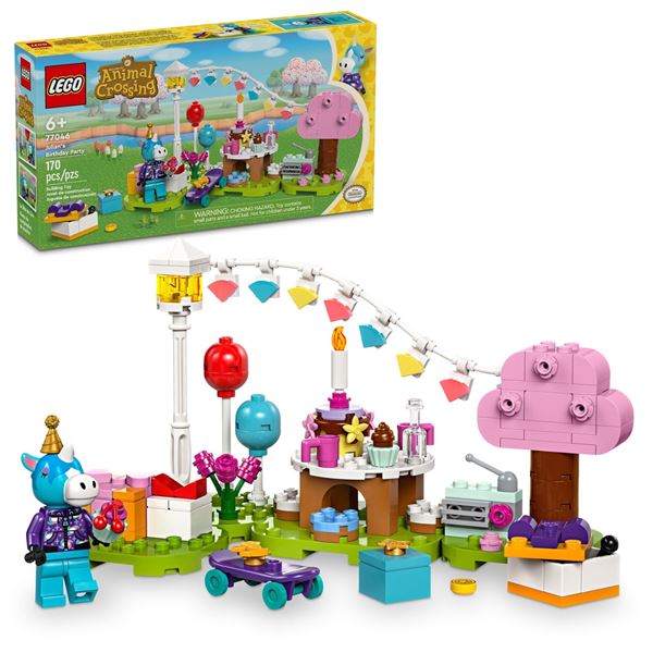 NEW REPACKED LEGO ANIMAL CROSSING JULIAN BIRTHDAY