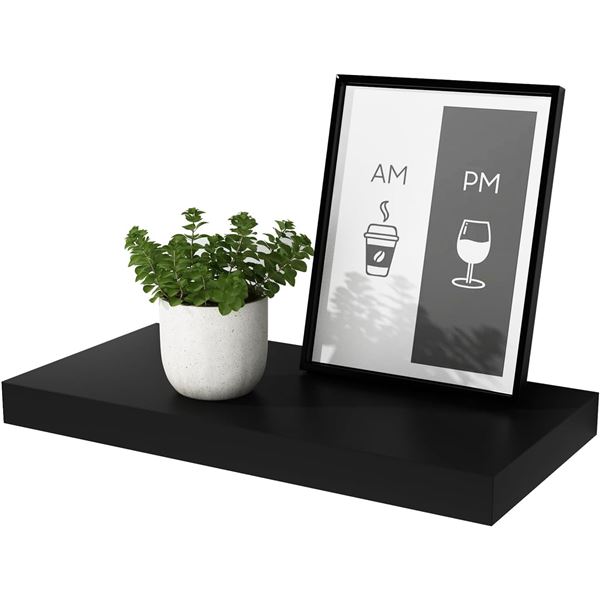 NEW WELLAND 12 INCH DEEP GRAND FLOATING SHELF