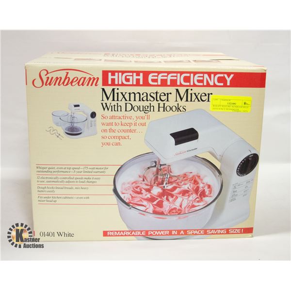 BAILIFF SEIZURE- SUNBEAM HIGH EFFICIENCY MIXMASTER