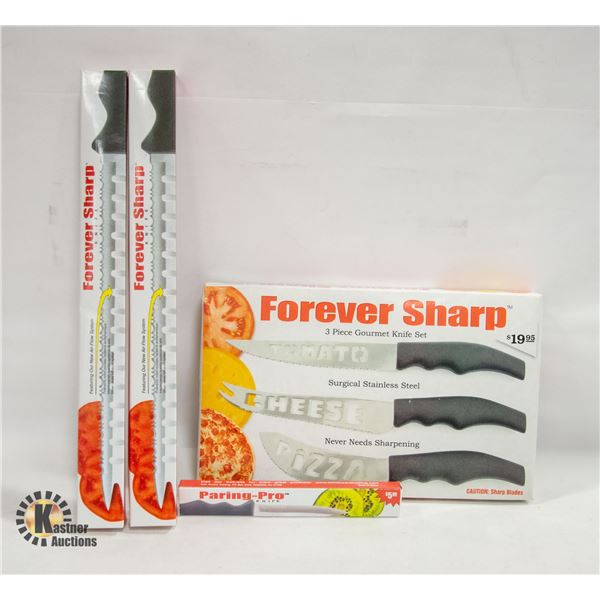 BAILIFF SEIZURE- LOT OF ASSORTED "FOREVER SHARP"