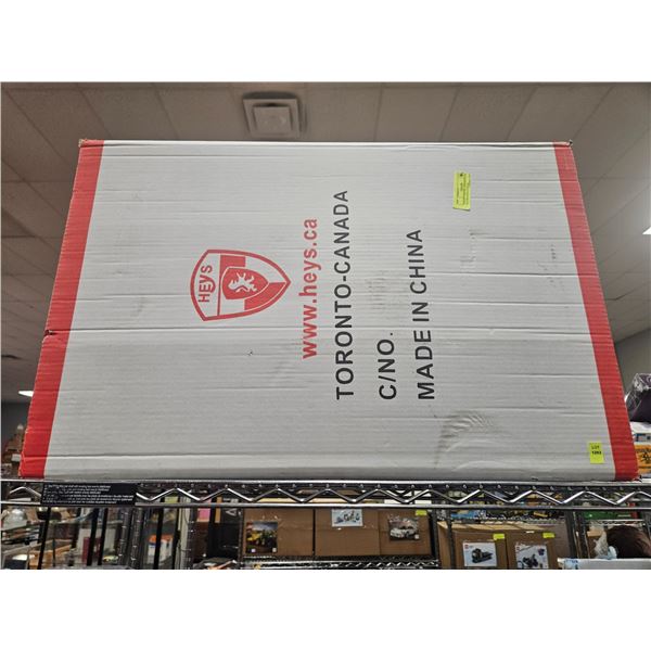 BAILIFF SEIZURE- NEW HEYS 3PC RED HELENA SUITCASE