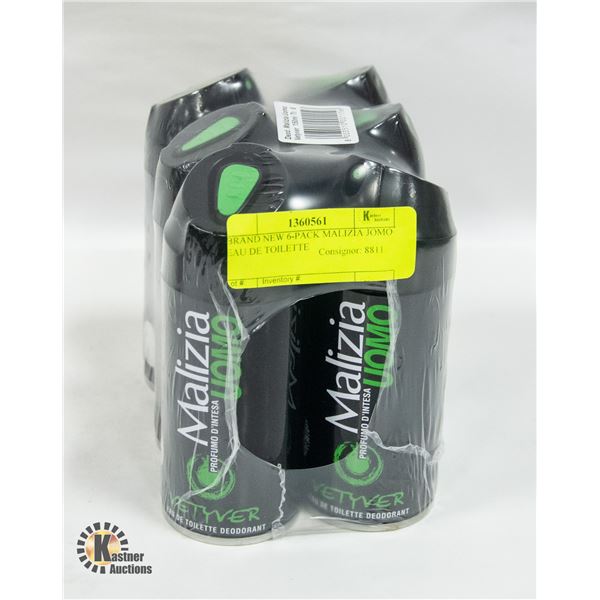 BRAND NEW 6-PACK MALIZIA JOMO EAU DE TOILETTE