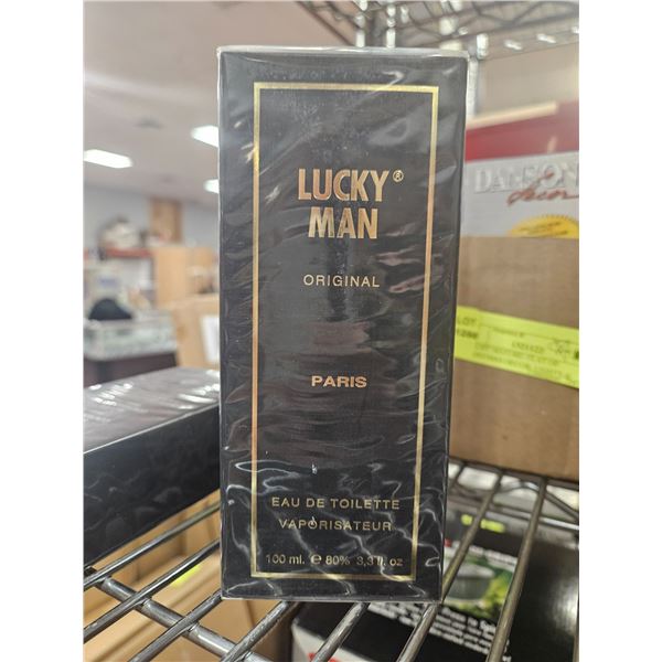 NEW SEALED LUCKY MAN ORIGINAL PARIS EAU DE