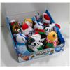 Image 2 : CASE WITH 12 JELLY CHRISTMAS PLUSH STRESS BALLS