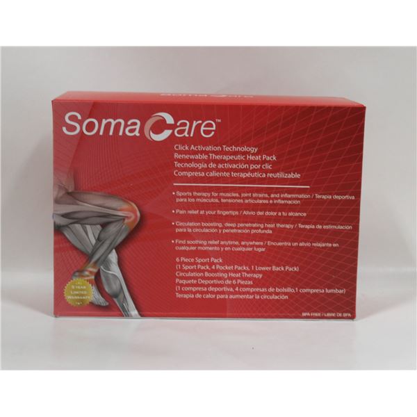 NEW 6PCS SOMA CARE SPORT CLICK ACTIVATION REUSABLE