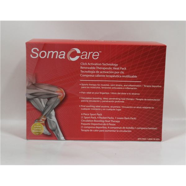 NEW 6PCS SOMA CARE SPORT CLICK ACTIVATION REUSABLE