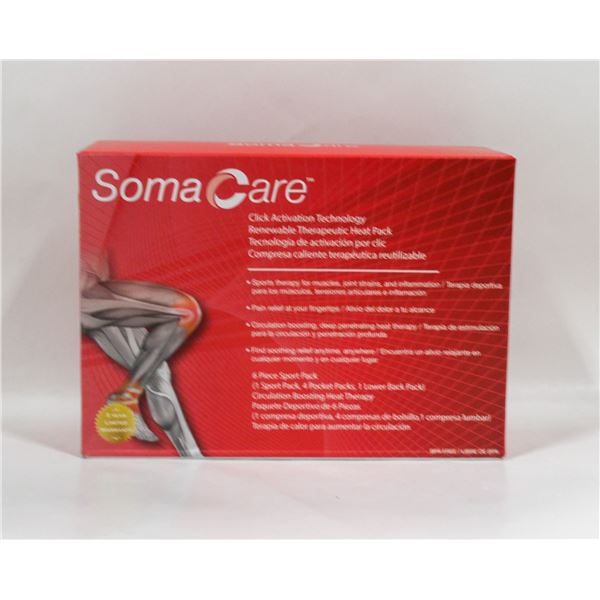 NEW BODY COMFORT REUSABLE HEAT PACKS - 6PCS SPORTS