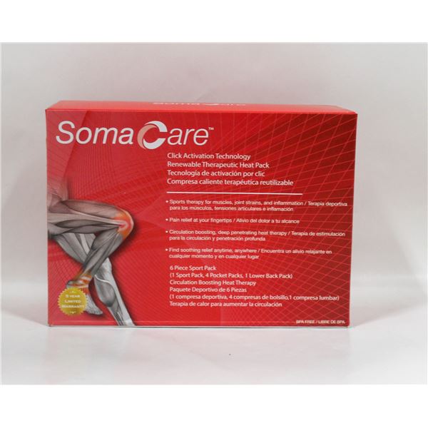 NEW BODY COMFORT REUSABLE HEAT PACKS - 6PCS SPORTS