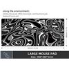 Image 2 : LARGE GAMING MOUSE PAD W/SUPERIOR MICROWEAVE CLOTH