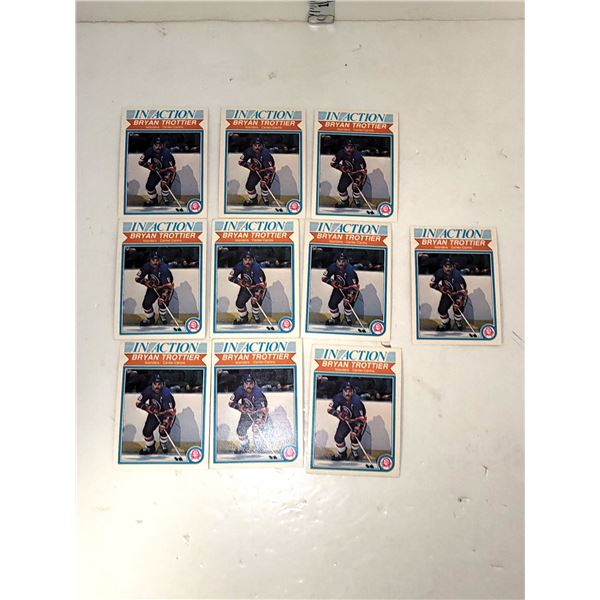 Lot of Brian Trottier Hockey Cards