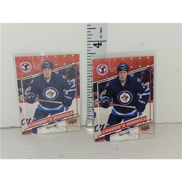 2 Patrik Lane Rookie Cards