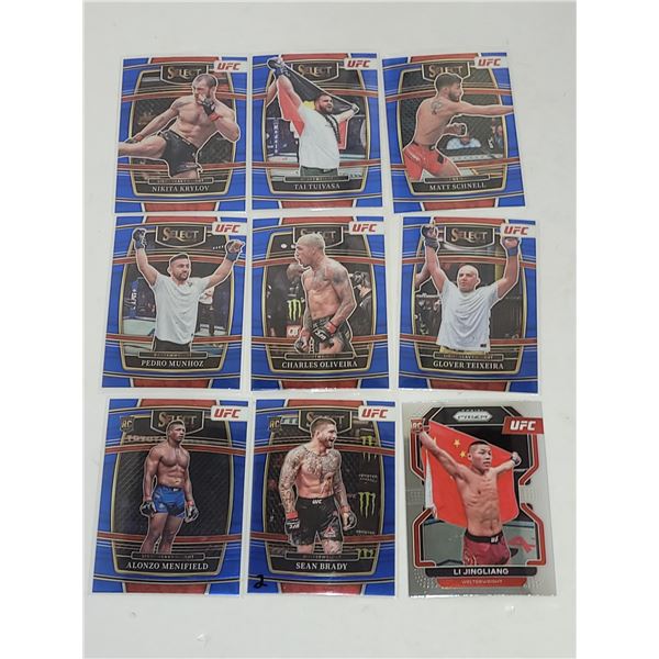 Lot of UFC Panini Trading Cards