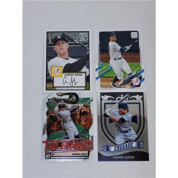 Lot of Aaron Judge Baseball Cards
