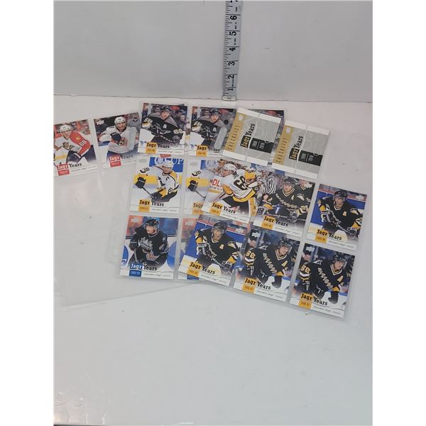 Lot of Jagr Years Hockey Cards