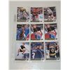 Image 1 : Sheet of UD Canvas Hockey Cards