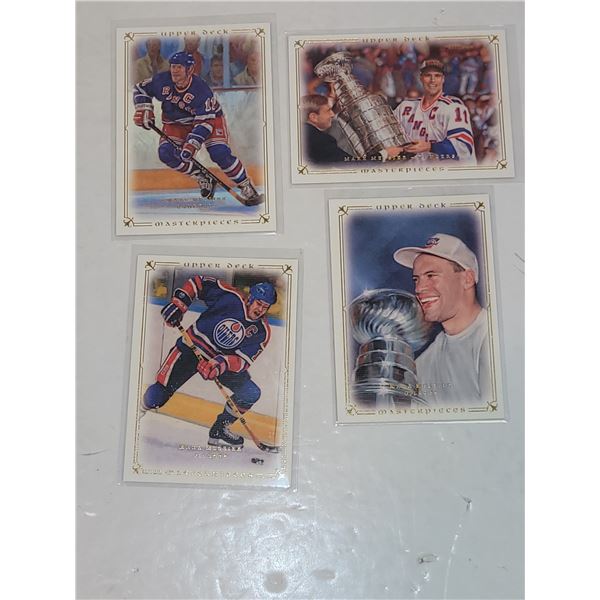 Lot of Upper Deck Masterpiece Mark Messier Cards