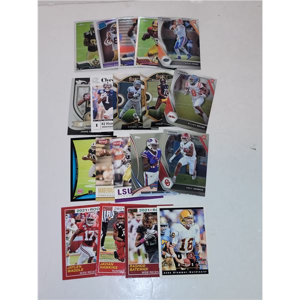 Lot of NFL Rookie Cards