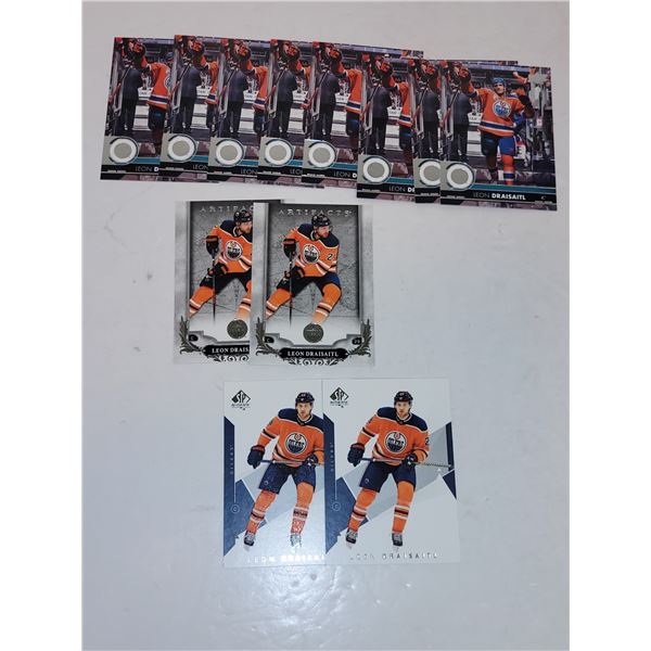 Lot of Leon Draisaitl Hockey Cards - Artifacts SP +